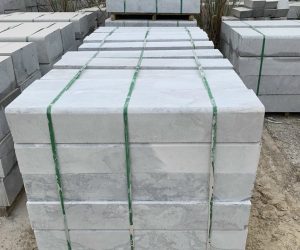đá bó vỉa ghi xám 18x22