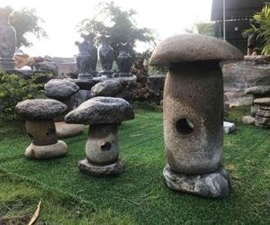 ĐÈN ĐÁ CUỘI TỰ NHIÊN