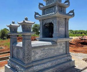 MỘ ĐÁ 2 MÁI 02