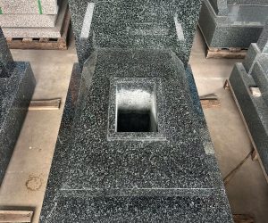 MỘ ĐÁ GRANITE XANH 01